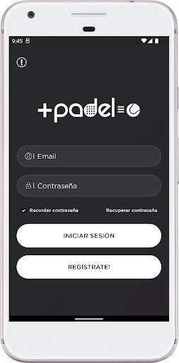 Android application Maspadel screenshort