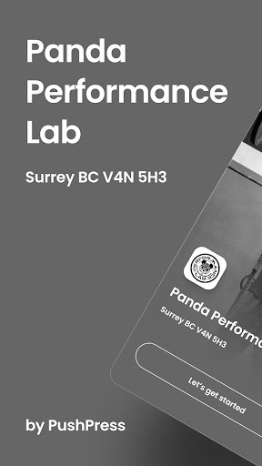 Android application Panda Performance Lab screenshort