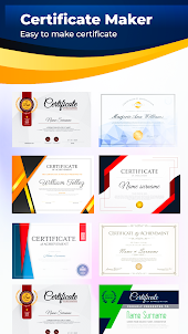 Certificates & Business Card