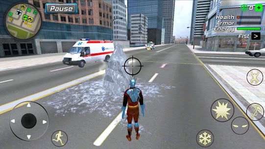 Snow Storm Superhero MOD APK (Unlimited Mana, Skills) 2