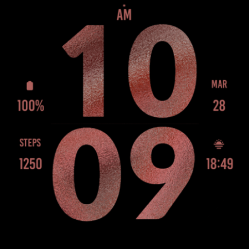 Big Rose Gold Watch Face logo