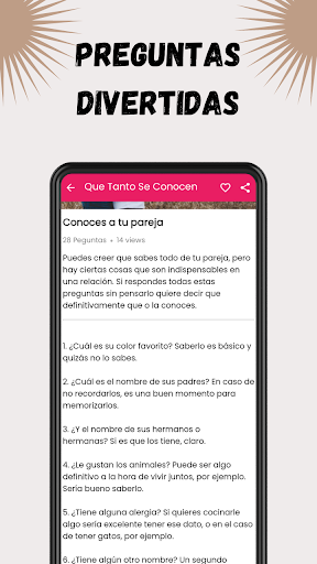 Preguntas Para Novios Screen 3