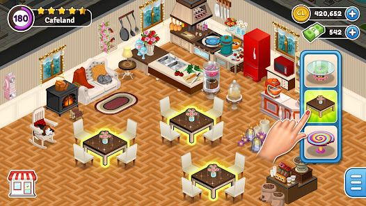 Cafeland Restaurant Cooking MOD IPA (Unlimited Money) IOS