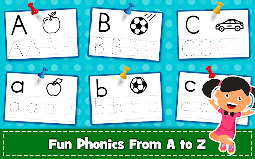ABC PreSchool Kids Tracing & Phonics Learning Game screenshots 3