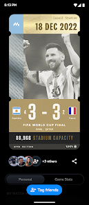 Captura de Pantalla 3 Momento: Live Sports Scrapbook android