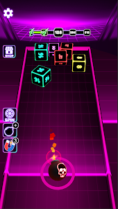 Neon Shooter: 2048 Cubes