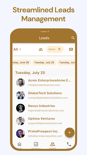 Evolve CRM Screen 2