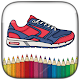 Footwear - Sneakers Coloring Pages Download on Windows