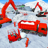 Road Snow Excavator Simulator icon