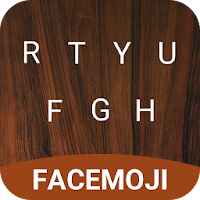 Wooden Emoji Keyboard Theme for Whatsapp