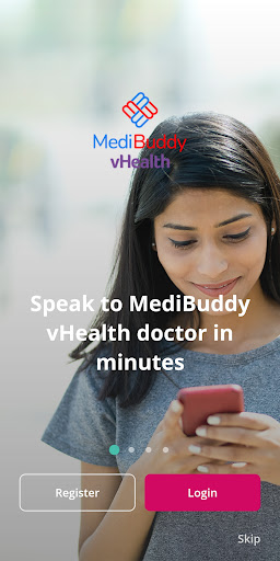 Android application MediBuddy vHealth (India) screenshort
