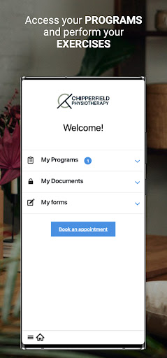 Chipperfield PhysioApp Screen 2