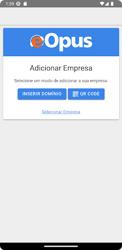 Android application eOpus - Portal de Clientes screenshort