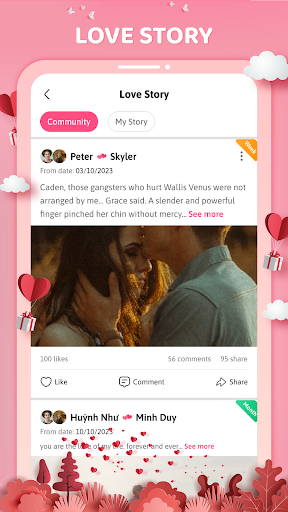 uLove: Keep couple love story screenshot 18