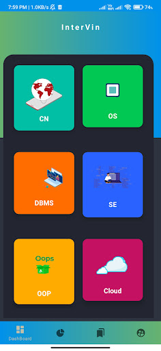 Android application InterVin screenshort