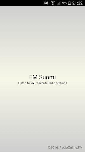 Android application FM Suomi screenshort