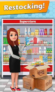 Supermarket Cash Register Sim: Girls Cashier Games  screenshots 3