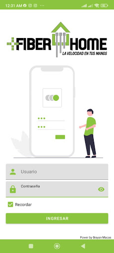 Android application Mas Fiber Home screenshort