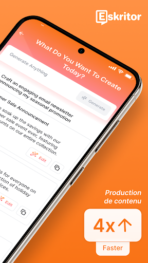 Eskritor: IA Aide Écriture Screenshot 3