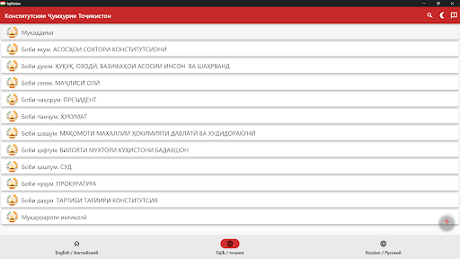 Constitution of Tajikistan