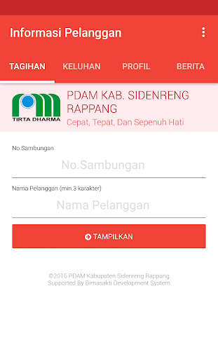 Informasi Pelanggan PDAM Kabup