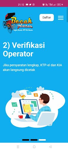 Becak Pintar Screen 3