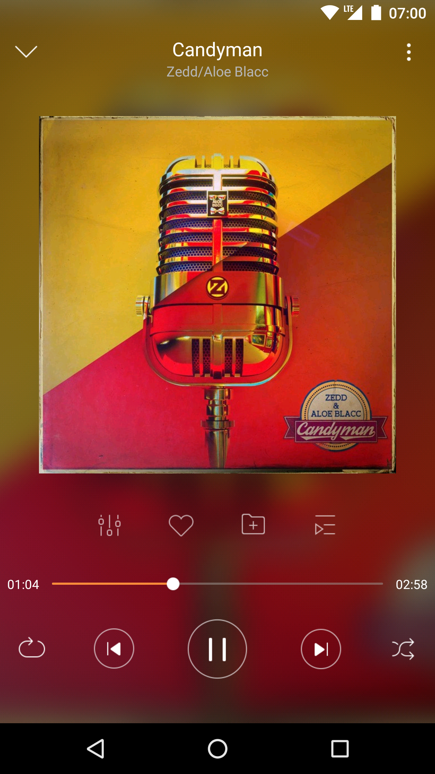 Android application Music Player - just LISTENit, Local, Without Wifi screenshort