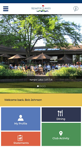 Android application Kemper Lakes Golf Club screenshort