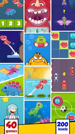 Game screenshot Dinosaur games - Kids game mod apk
