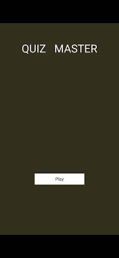 Android application QuizMaster screenshort