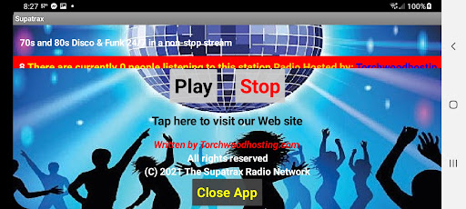 SUPATRAX Radio Screen 3