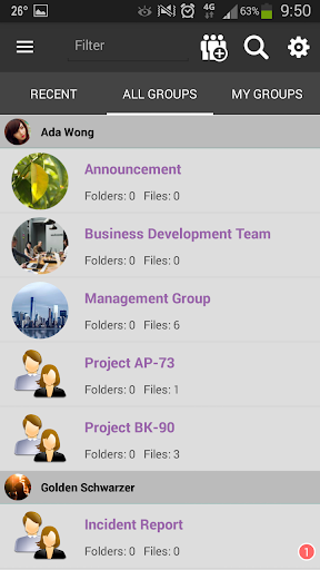 ChatPoint - Team Communication Screen 3