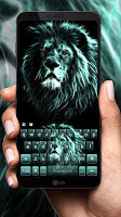 screenshot of Luminous Lion Keyboard Theme
