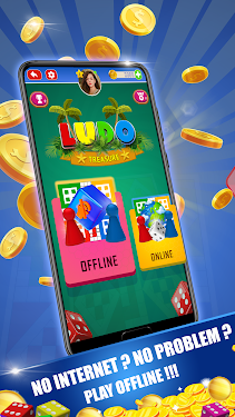 #1. Ludo Treasure : Mega Ludo Game (Android) By: Mega Ludo™ Inc