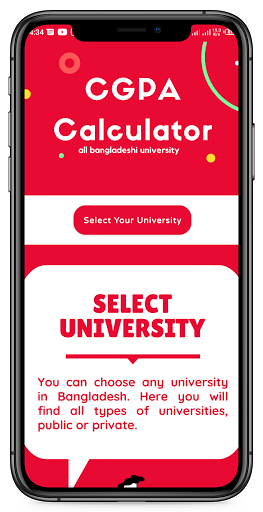 Android application CGPA Calculator - Bangladesh screenshort