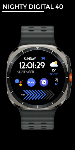 Nighty Digital 40 - watch face screenshot 6