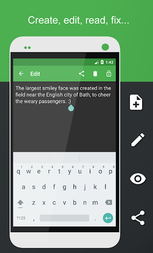 Notepad Swift Notes! Screen 2