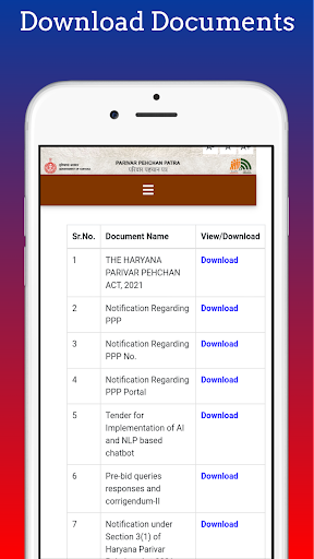 Haryana PPP Parivar Scheme Reg