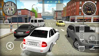 Лада Приорик - Шашки по городу - Screenshot 1