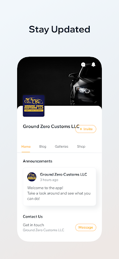Ground Zero Customs LLC Screen 2