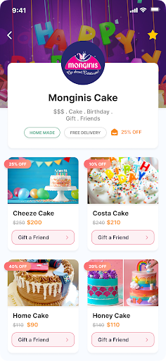 Giftping Screen 2