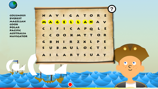 History Word Search Screen 3