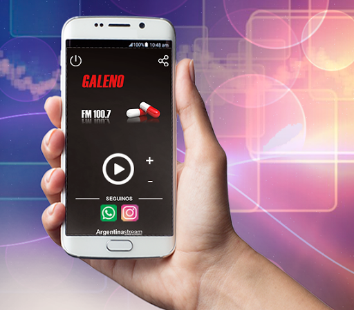 Android application Radio Galeno FM 100.7 screenshort