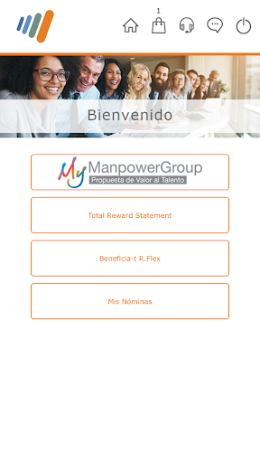 Android application My ManpowerGroup screenshort