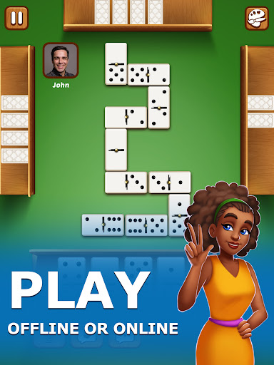 Dominoes Pro Offline or Online - Board - games