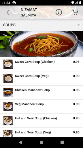 Nizamat Hyderabad Restaurant Screenshot 3 - AppWisp.com