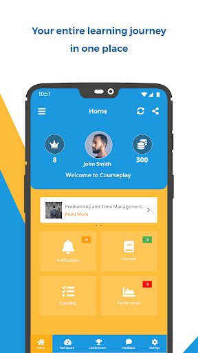 Android application Courseplay Mobile screenshort