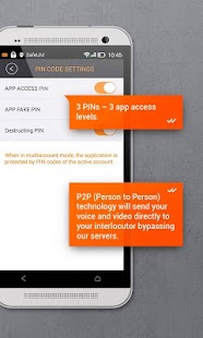 Secure messenger SafeUM Screenshot