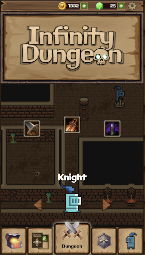 Android application Infinity Dungeon screenshort
