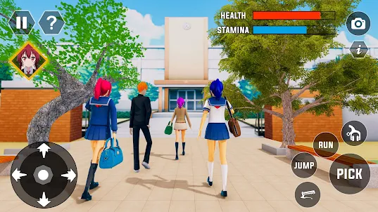 Virtual School Girl Life Sim